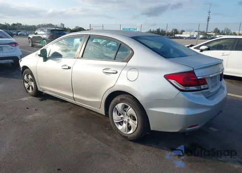 2013 Honda Civic Lx z USA, uszkodzony, nr VIN 2HGFB2F50DH581103